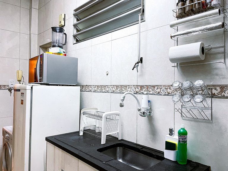 TIR285 #803 Ar Sala e Quarto / Garagem / Lavadora
