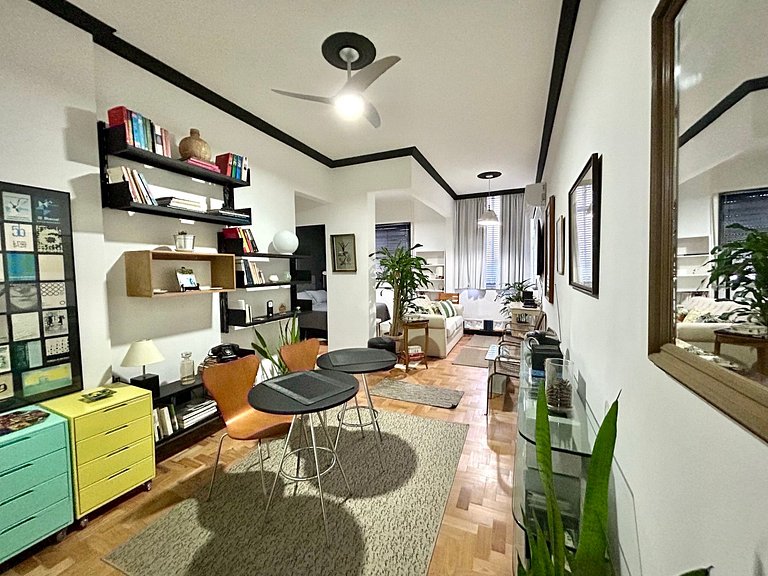 TIR12 #304 - Lindo Sala e Quarto em Ipanema