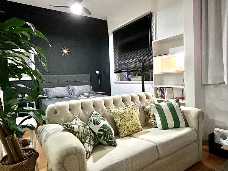 TIR12 #304 - Lindo Sala e Quarto em Ipanema