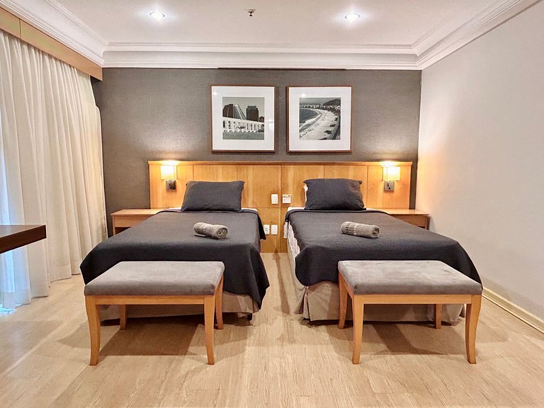 Varanda - 2 Cama de Solteiro - Gym - TIR27 #402.1