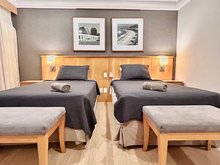 Varanda - 2 Cama de Solteiro - Gym - TIR27 #402.1