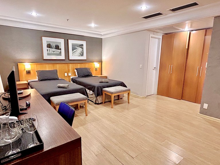 Varanda - 2 Cama de Solteiro - Gym - TIR27 #402.1