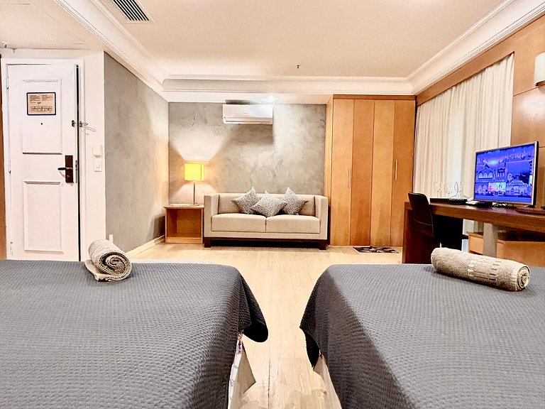 Varanda - 2 Cama de Solteiro - Gym - TIR27 #402.1