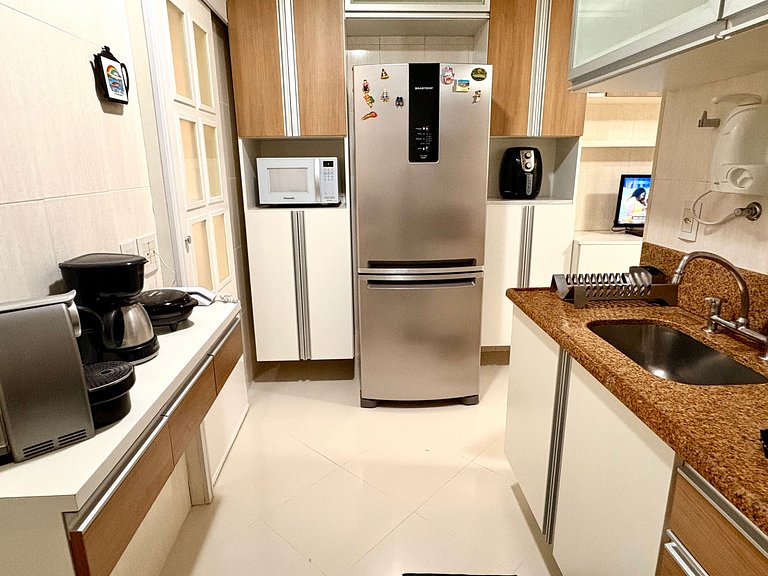 TIR07 #601 - 2 quartos c/ 1 suite e 2 garagens