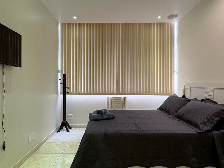 TIR34 #602 - 3qts - garagem - 3 min. praia (150m)