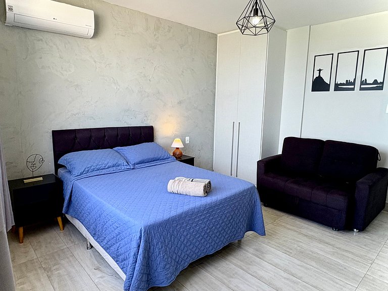 TIR16 #805 - Maravilhoso Flat Vista Frontal Mar