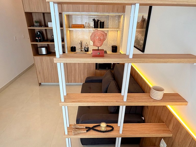 TIR36 #1104- Varanda c/ Vista Cristo e Lateral Mar