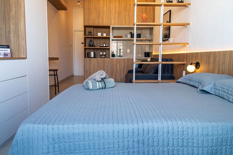 TIR36 #1104- Varanda c/ Vista Cristo e Lateral Mar