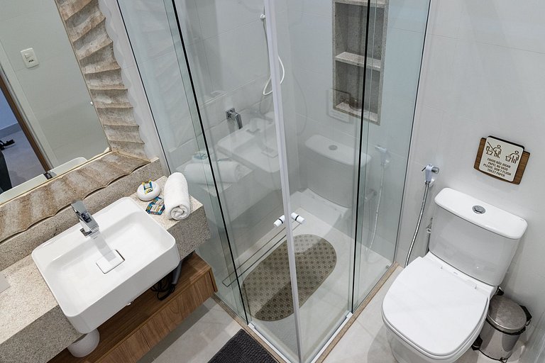 TIR36 #1104- Varanda c/ Vista Cristo e Lateral Mar