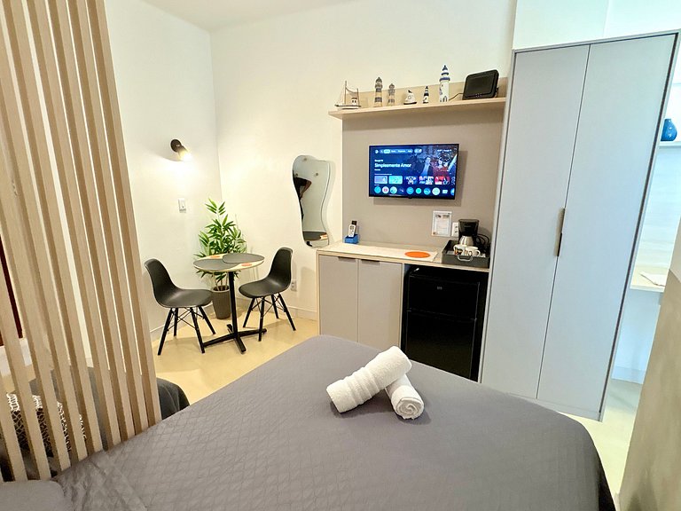Studio Copacabana - 5min da praia - Wifi & SmartTV