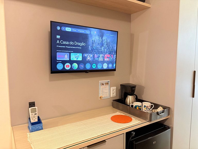 Studio Copacabana - 5min da praia - Wifi & SmartTV