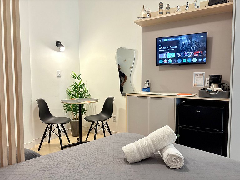 Studio Copacabana - 5min da praia - Wifi & SmartTV
