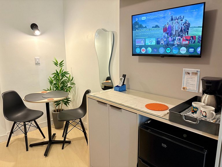 Studio Copacabana - 5min da praia - Wifi & SmartTV