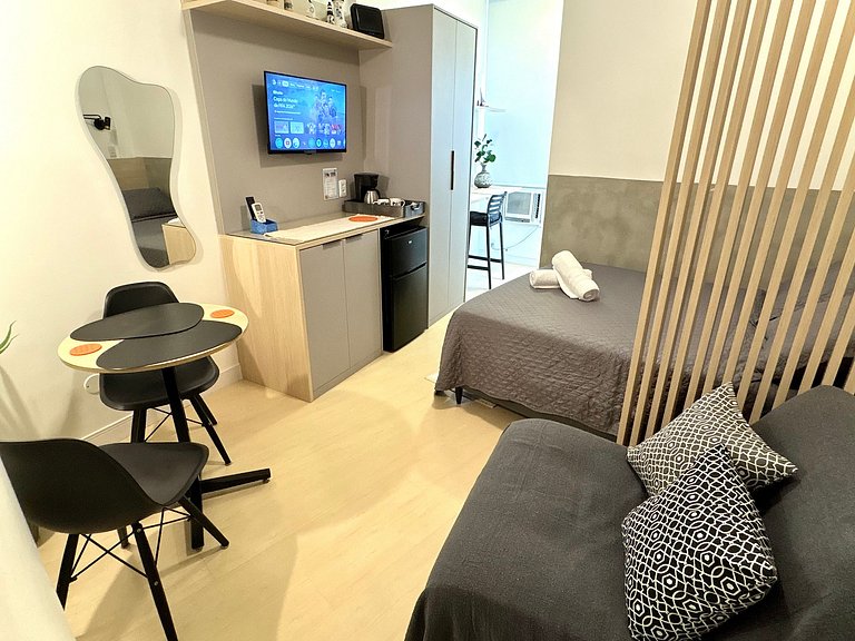 Studio Copacabana - 5min da praia - Wifi & SmartTV